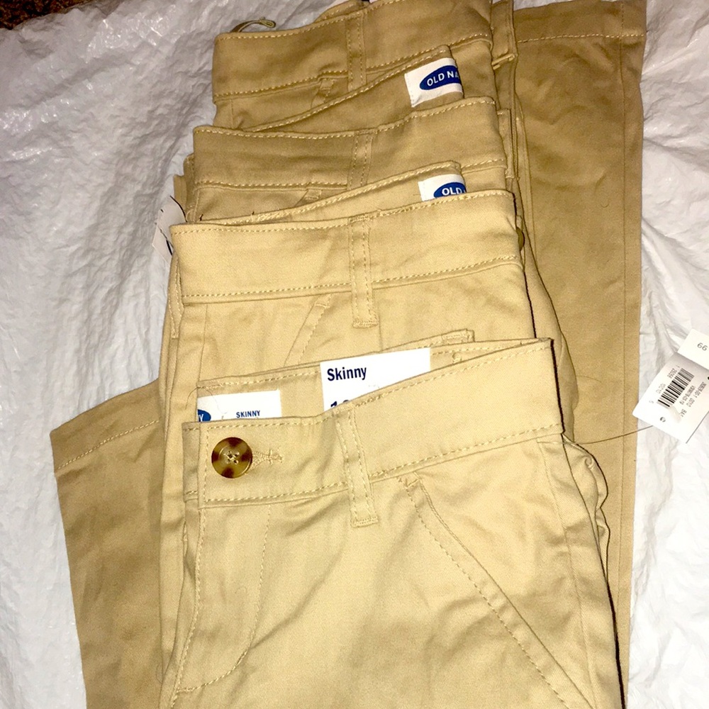 Old Navy skinny leg adjustable waist stretch pants - Picture 1 of 2